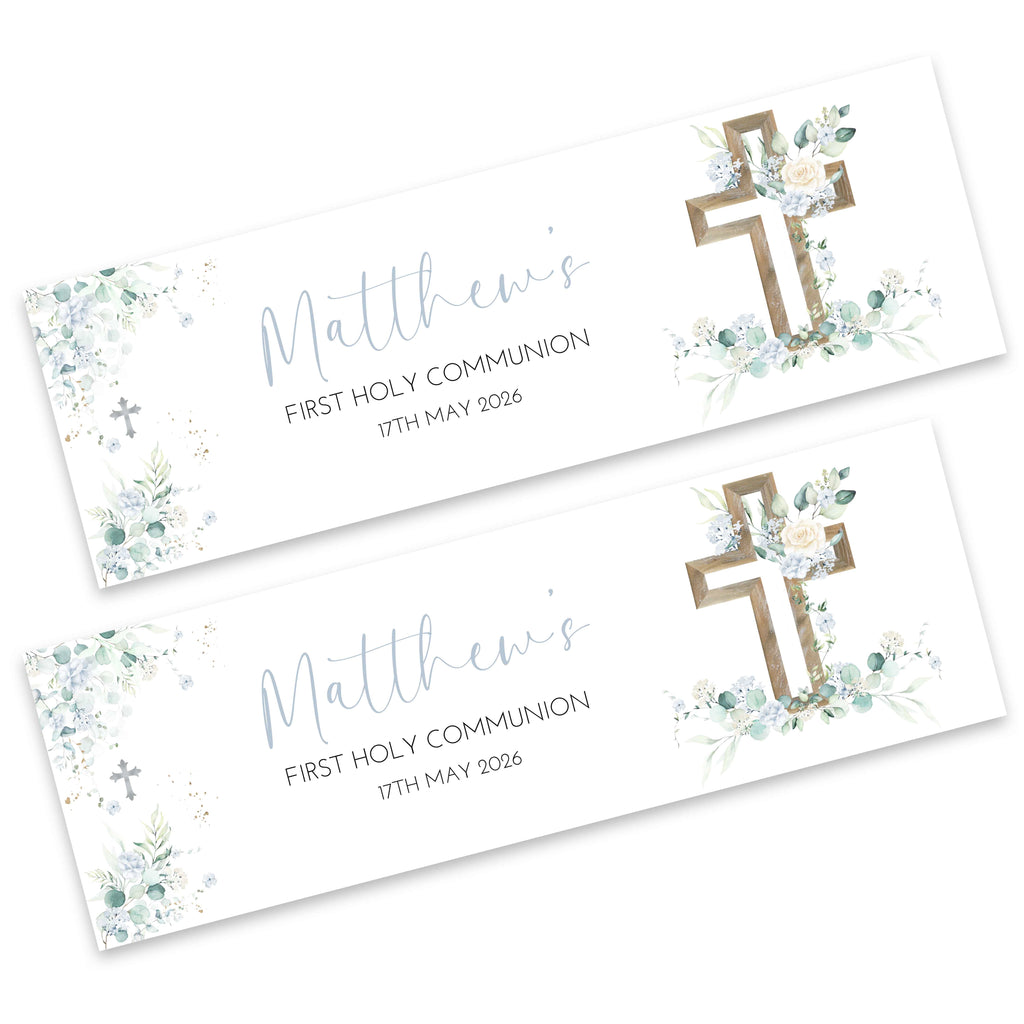 Boys First Holy Communion Banner