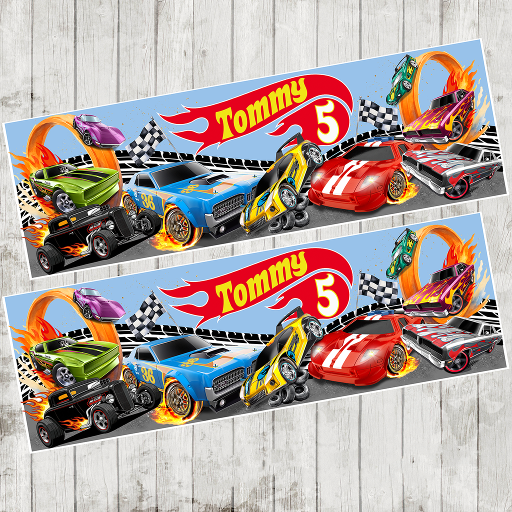 Hot Wheels Party Banner x 2