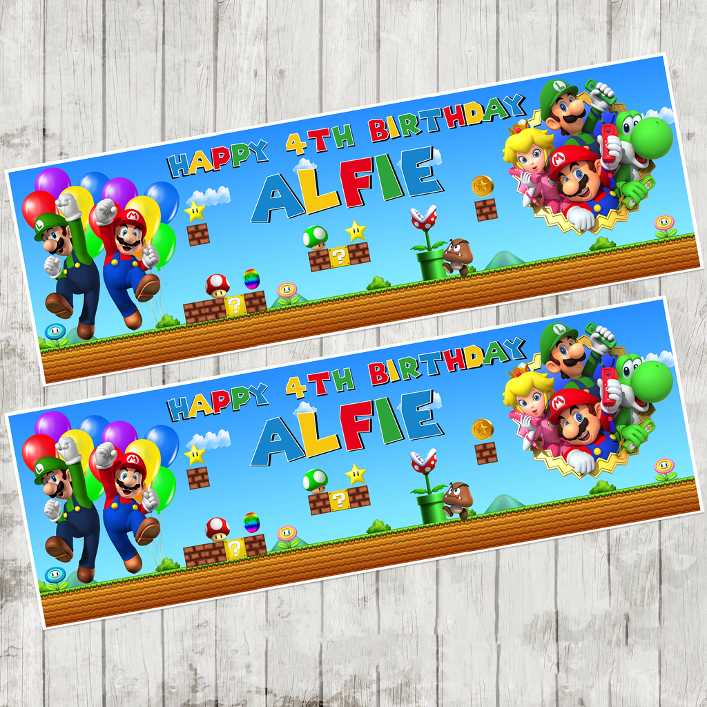 Gamer Party Banner x 2