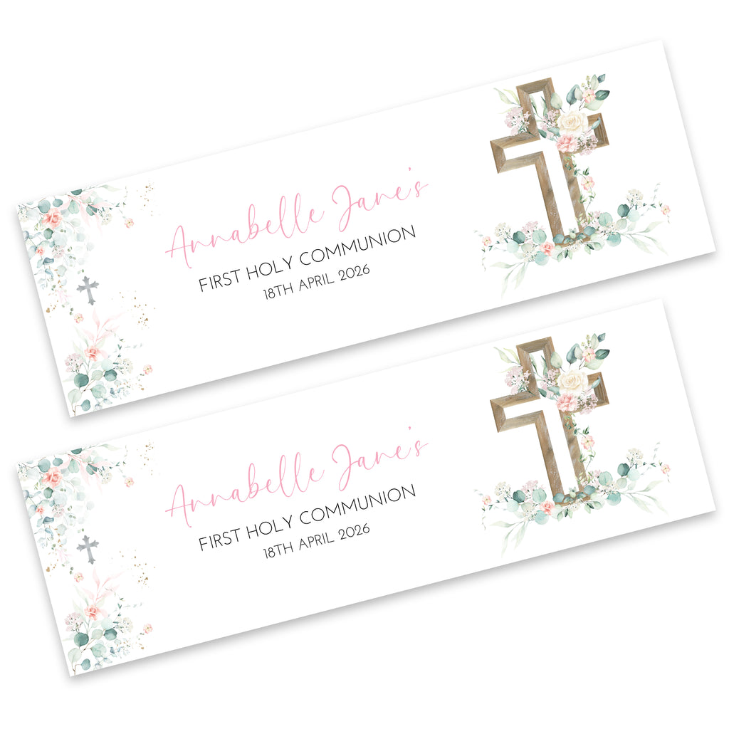 Girls First Holy Communion Banner