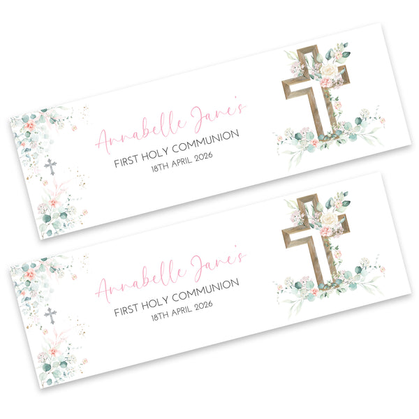 Girls First Holy Communion Banner