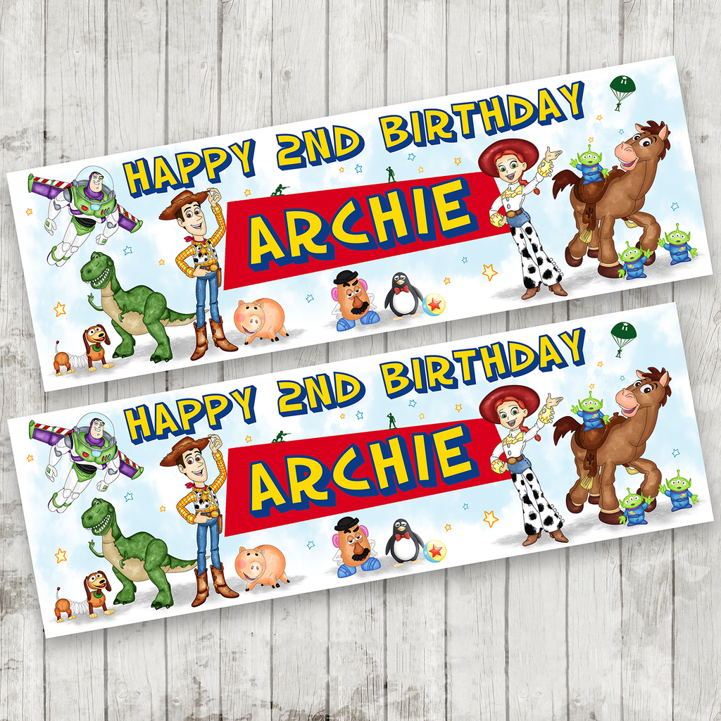 Toy Story Party Banner x 2
