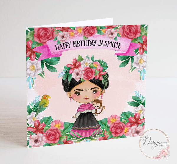 Frida Kahlo Birthday card