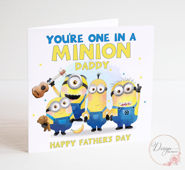 Minions Father's Day Card