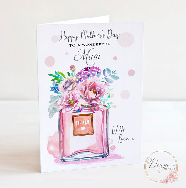 Perfume Mothers Day Card